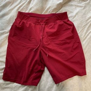 Lululemon Mens Athletic Shorts with Liner Size L